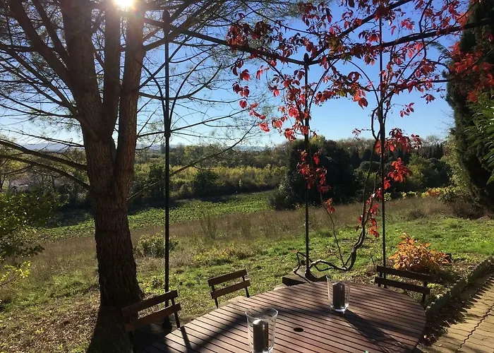 Tatil Evi Mas Des Vignes - View Cite De Carcassonne